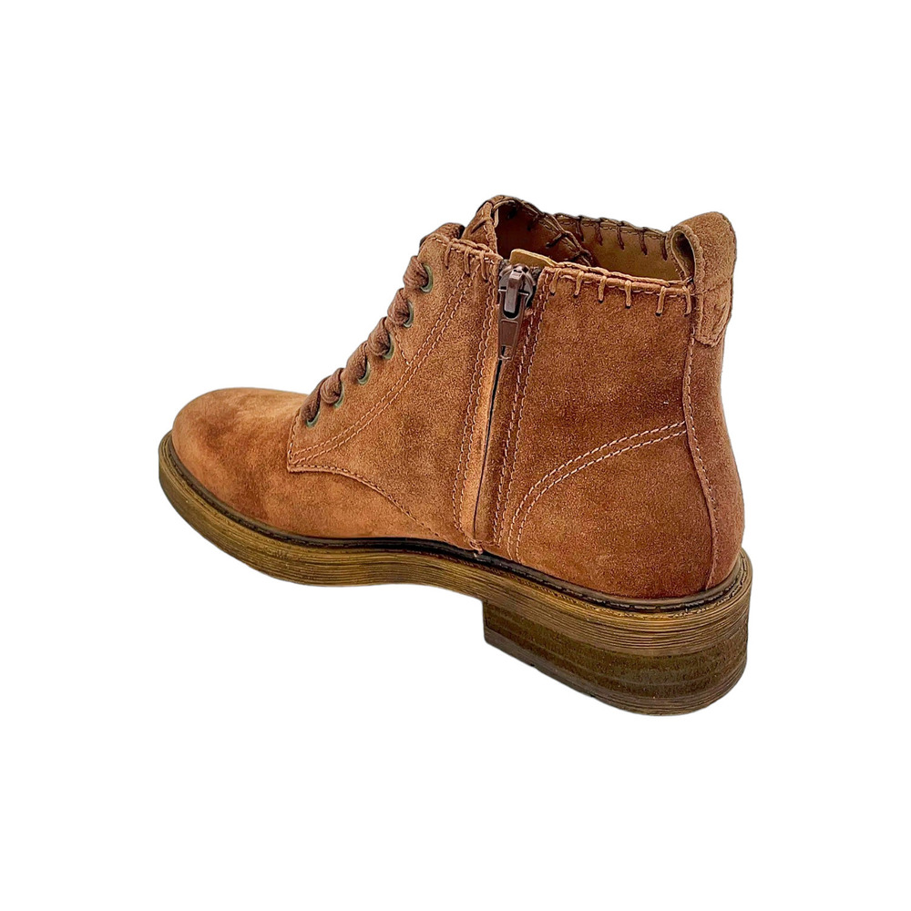 Zodiac Suede Lace-Up Boots Paisley Cognac - Medium - Picture 3 of 3
